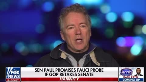 Sen. Rand Paul on Mask Mandates: ‘The Dirty Little Secret is It’s Always Been More About Submission’