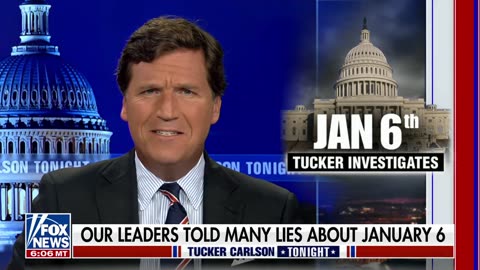 Tucker Calls Merrick Garland a Liar After Alleging 5 Officers Were Kill on J6