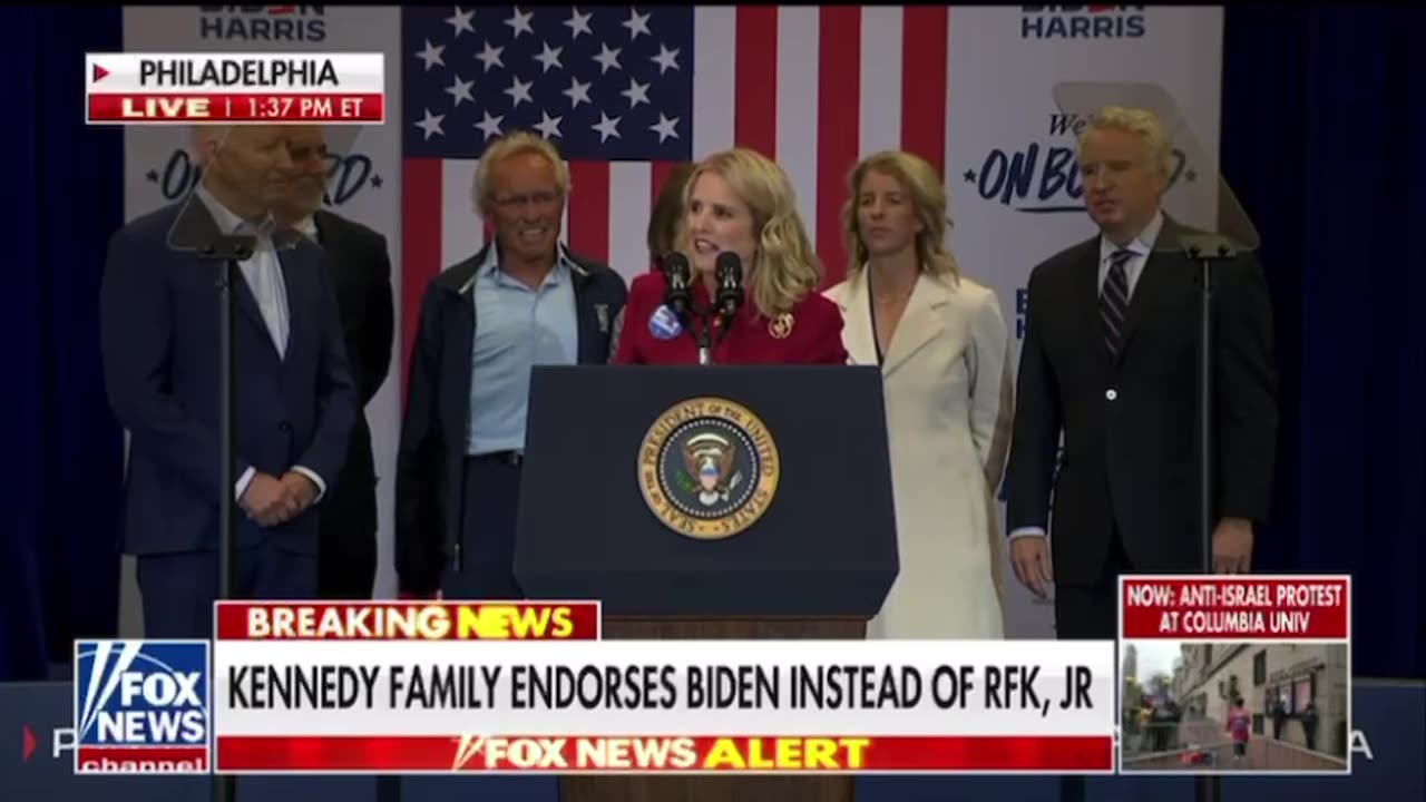 KENNED FAMILY ERM A LIE NS OF ALIENS ENDORSE BIDEN WHT THE ACTUAL FCUK