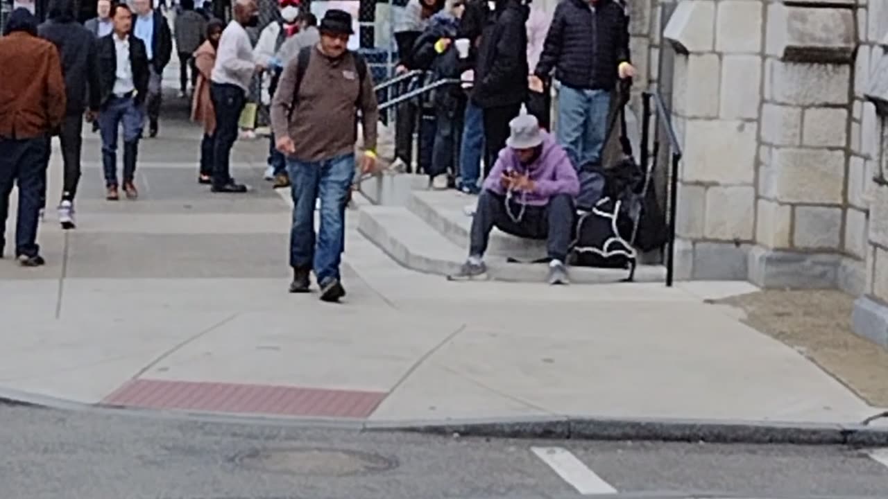 No Mask, No Food from Church food bank in Philadelphia, WalkinAndTalkinAcrossAmerica