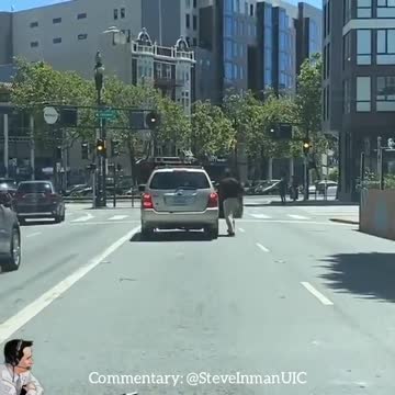 Package thief faces instant karma