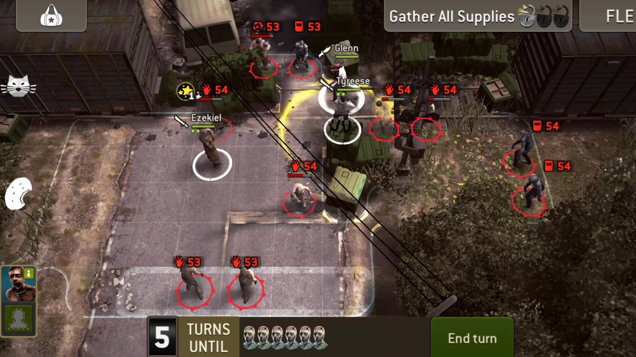 The Walking Dead No Man's Land Scattered Round 65