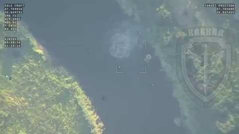 An AFU tank drowned near the village of Urozhaynoye