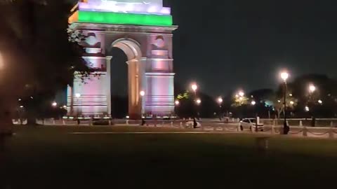 India gate night view