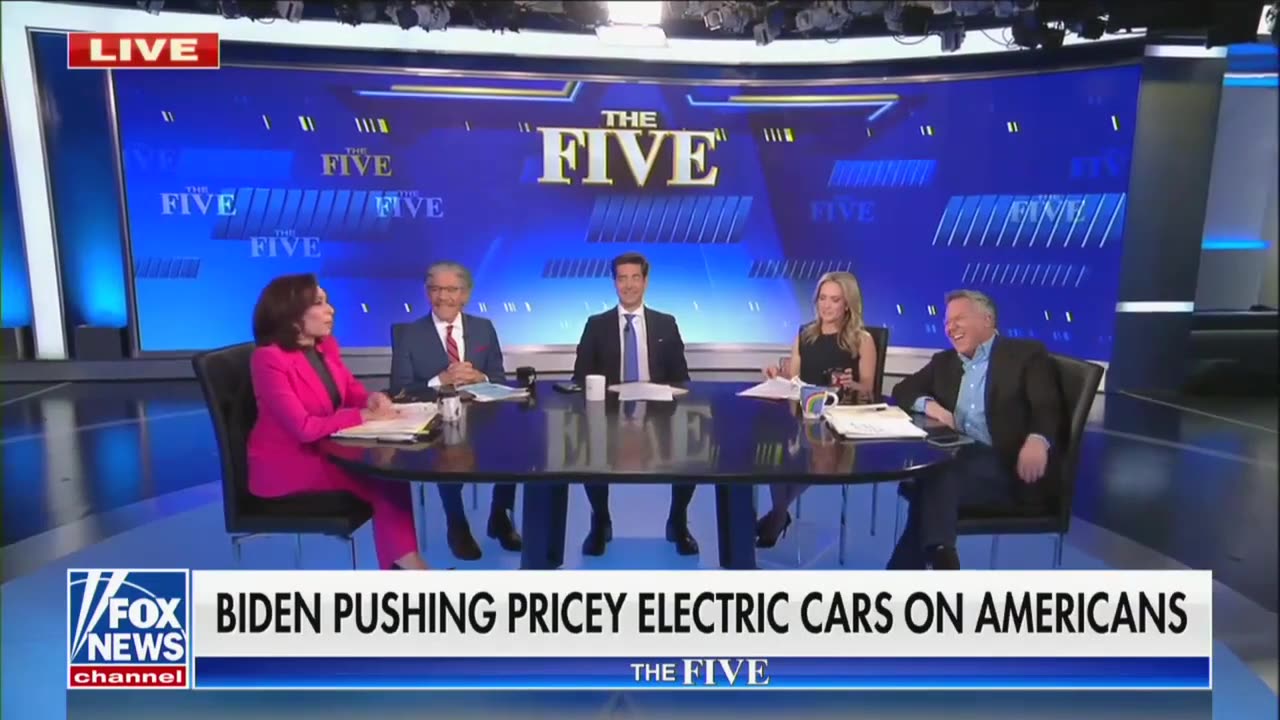 Gutfeld Slams Geraldo In Heated Segment Over Biden's EV Policies