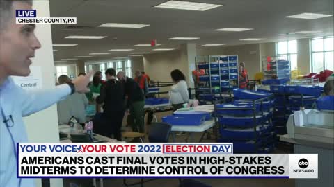 Americans head to polls for midterm elections