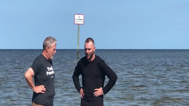 Anthony Arenz being Water Baptized May 9, 2022