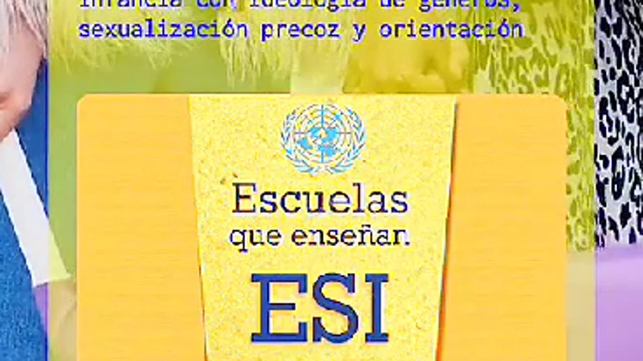 ESI, onu, unicef, unesco, oms, fmi, foro economico mundial, agenda 2030, reversion sexual