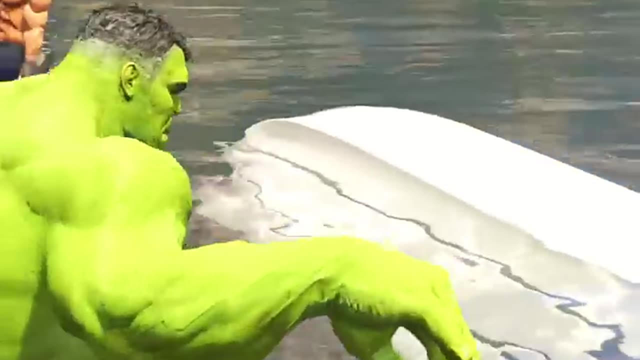 GTA V HULK VS ABOMINATION SHE-HULK RECOVERED