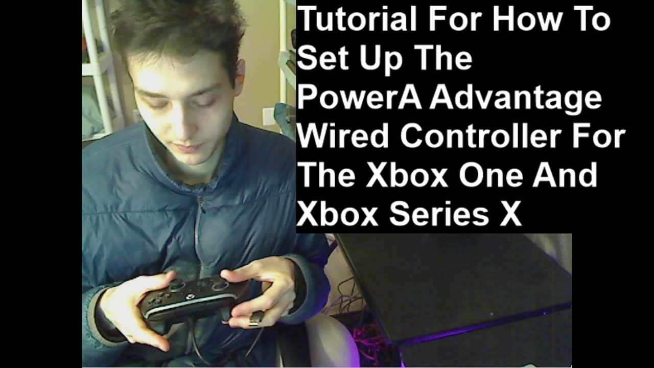 Outtake #191 Of The Tutorial For How To Set Up The PowerA Advantage Wired Controller