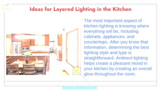 Kitchen Renovation with Layered Lighting System