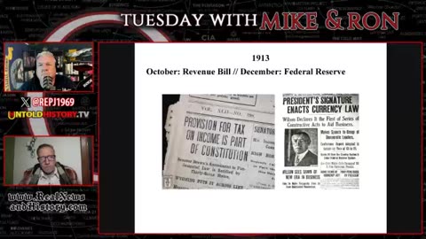 Ron Partain w/ Mike King: The Horrible Presidency of Woodrow Wilson! - 12/17/24