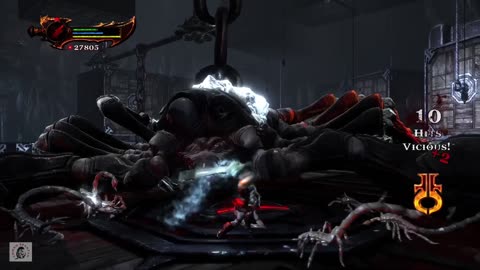 Kratos vs scorpion King fight