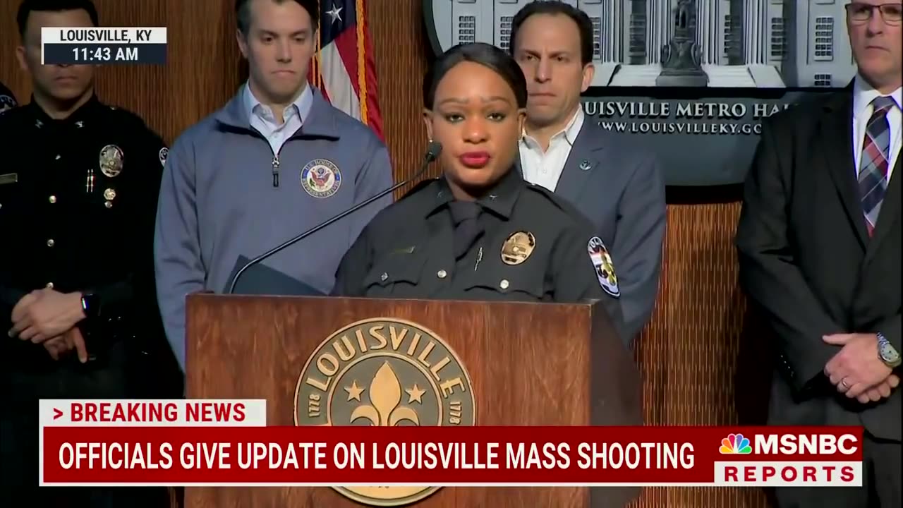 Officials give update on Louisville mass shooting