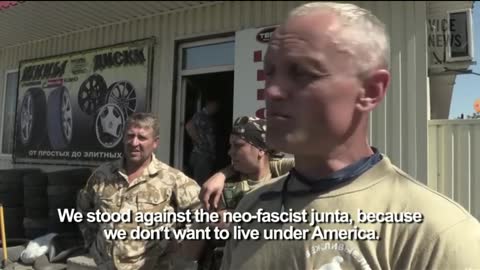Ukraine war. Opinion from locals. There is no terrorist here