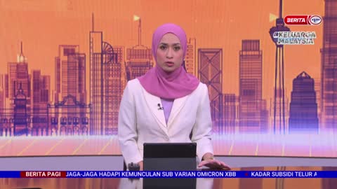 1 NOVEMBER 2022 – BERITA PAGI – VARIAN XBB COVID-19 ; EMPAT KES JANGKITAN TEMPATAN KATEGORI 2