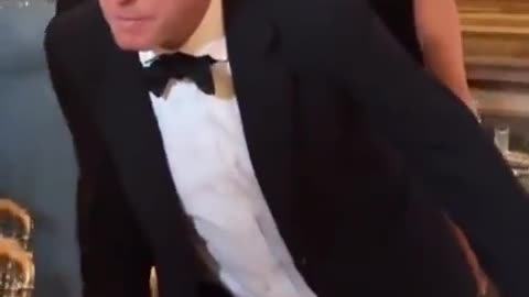 Opulent event with WEF Charles and Macron