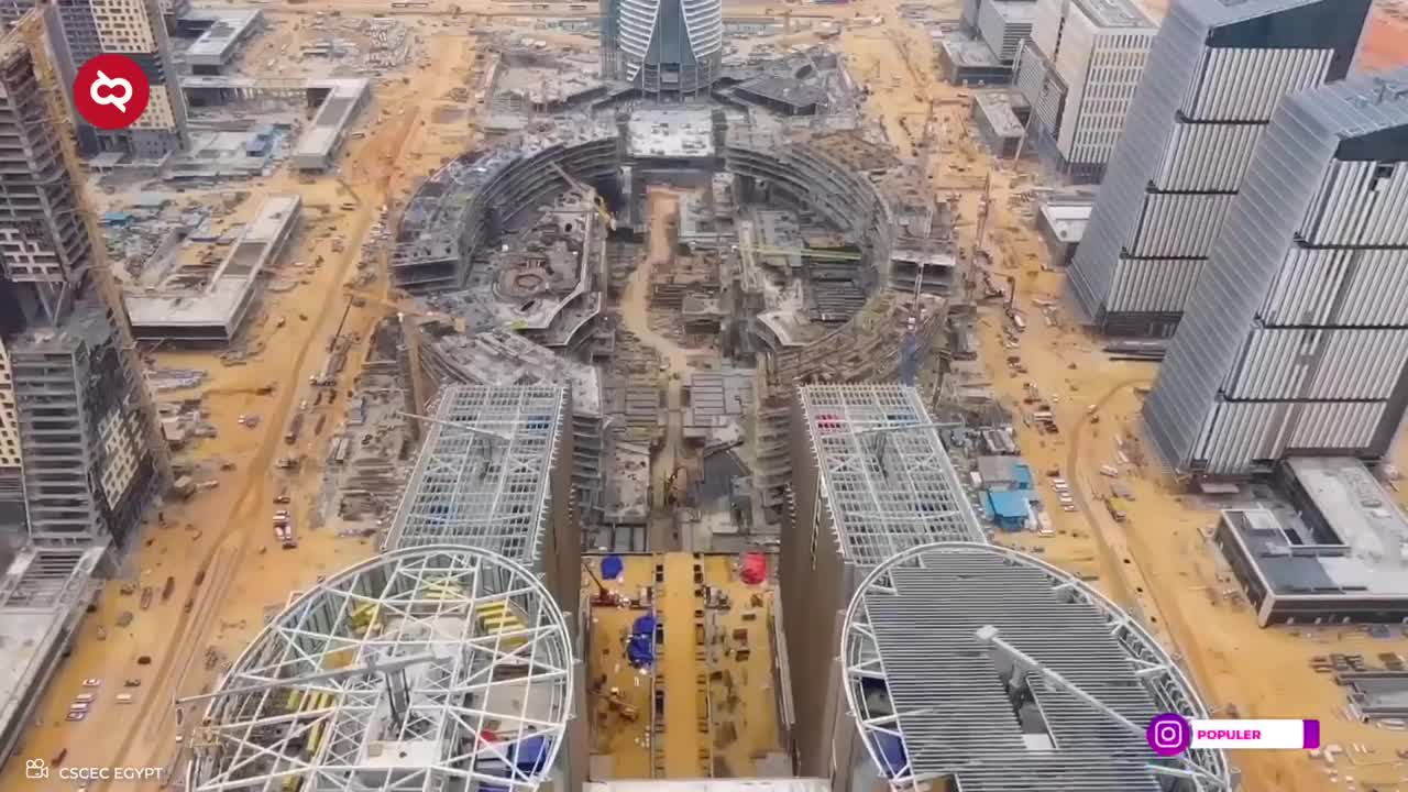 Construction of a Huge Stadium for the World Cup! These are the World's Most Amazing Megaprojects.