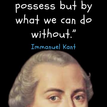 Immanuel Kant's Philosophy Inspirational Quotes on Morality and Ethics