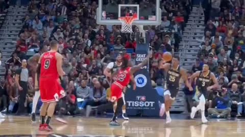 Trey Murphy gets it done on both ends 💪😤 #nba #basketball