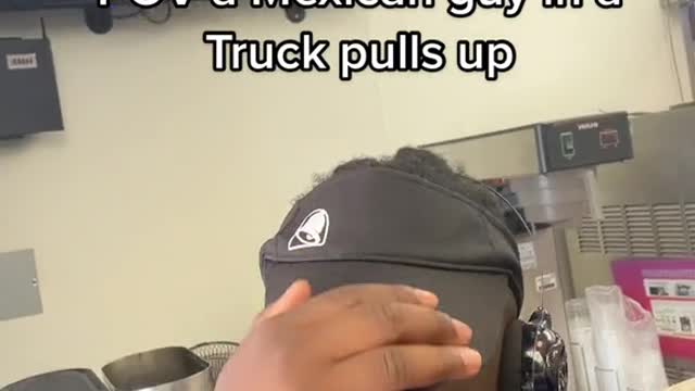 00:0POV a Mexican guy in aTruck pulls up3