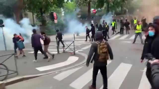 It Seems Some French Were Not Happy With the 'Honest' Election Of Macron
