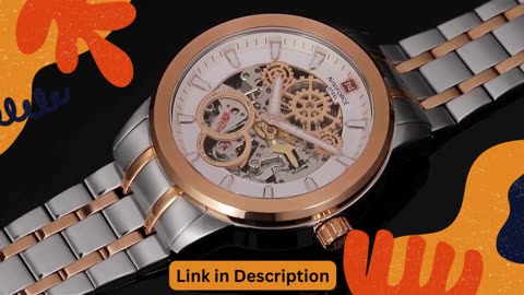 NAVIFORCE Fashion Business Automatic Mechanical Men's Watch