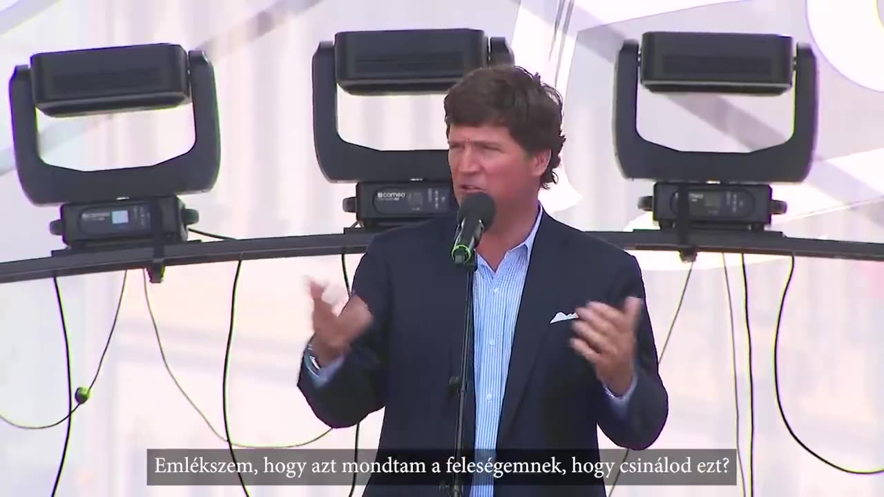 Tucker Carlson Speech at Esztergom, Hungary from 2021