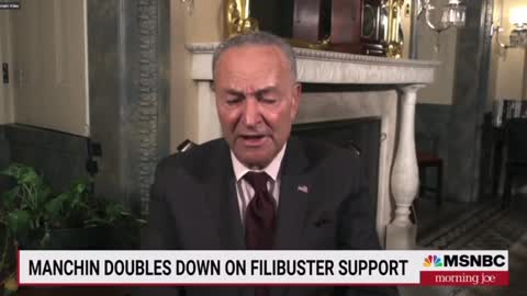 Schumer Admits Democrats Are Terrified of Losing Midterms January 13th 2022