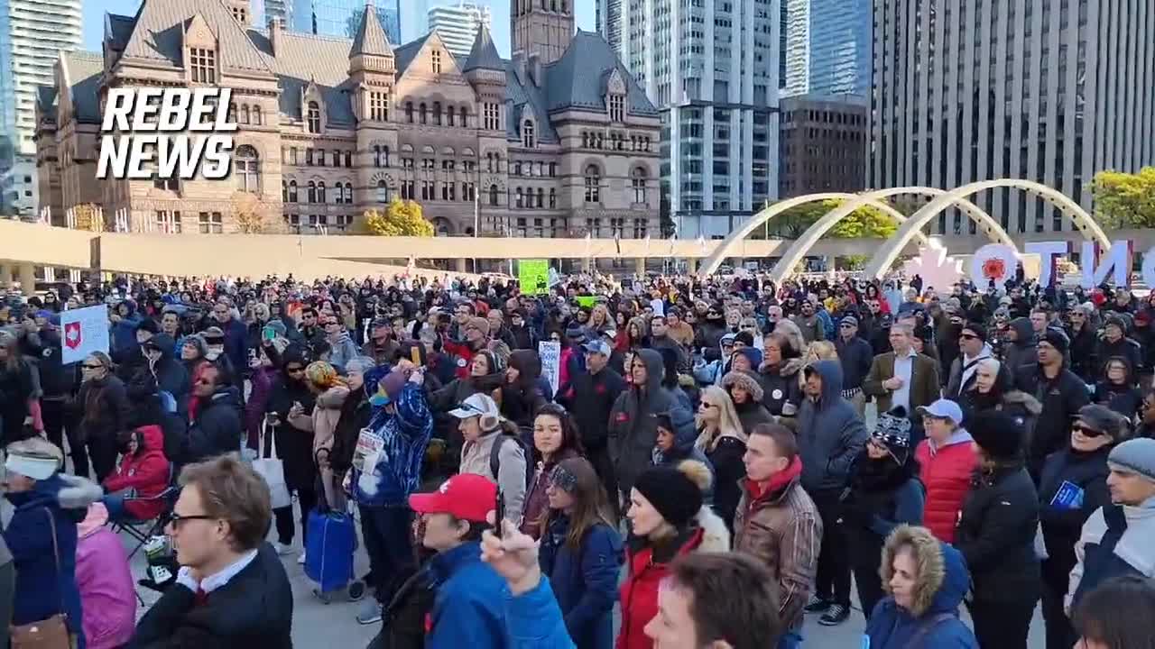 Toronto Rises Against J4b Mandates - November 7th 2021
