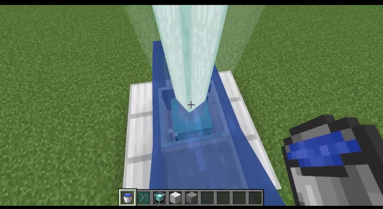 Can beacon beam go thru water