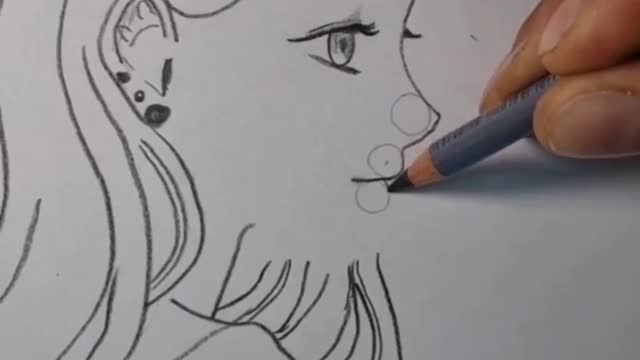 How to difence angle face drawing