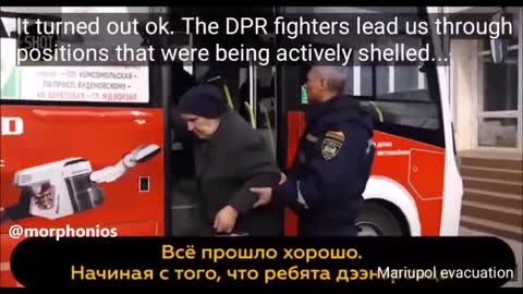 Ukraine: Mariupol survivors state civilians held hostage by Ukranians, reached by Russians