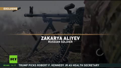 Lonely Behind enemy lines: RT exclusive with heroic solo soldier