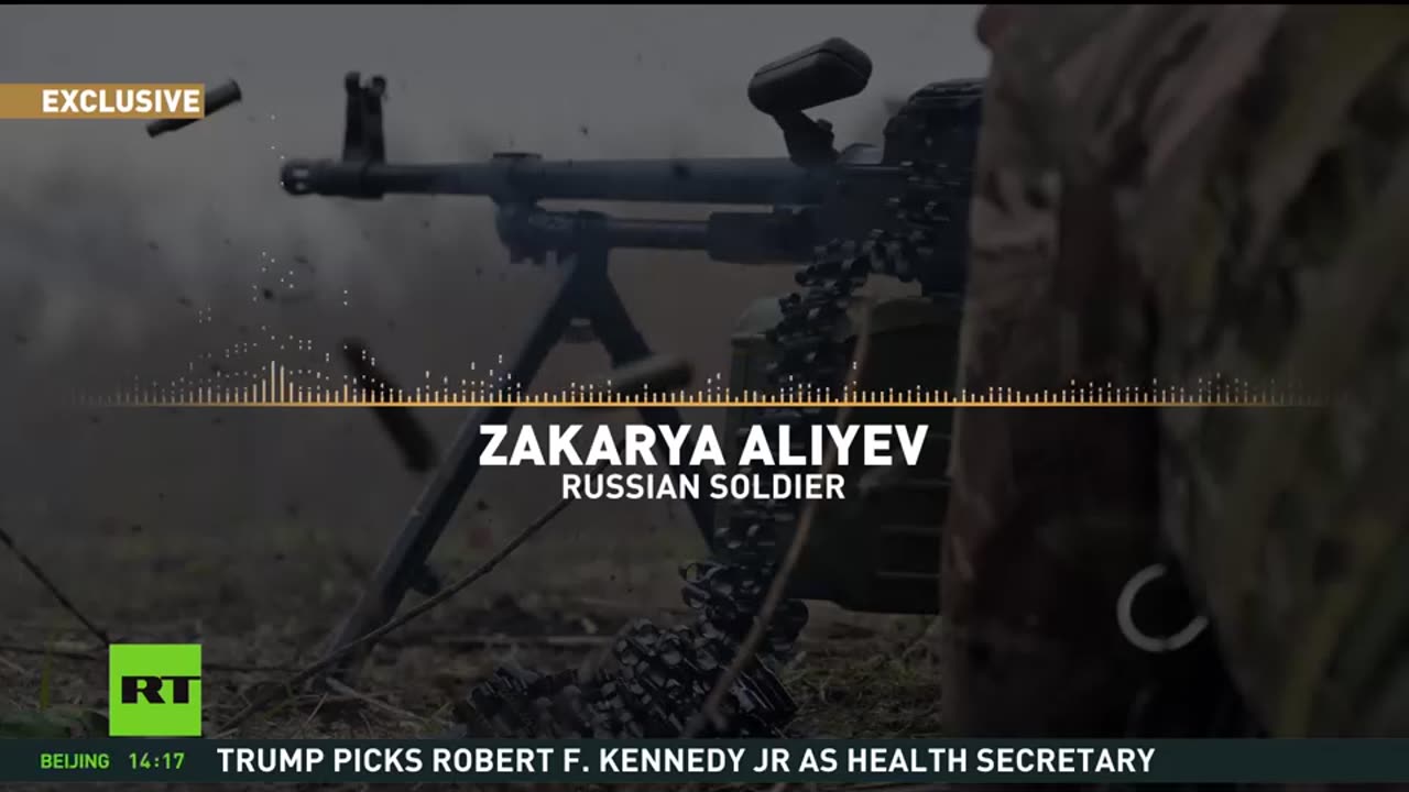 Lonely Behind enemy lines: RT exclusive with heroic solo soldier