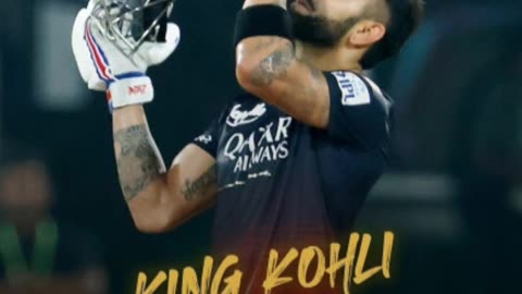 Virat Kohli King of cricket 100 run vs Gt