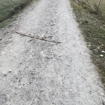 Lonely road and sunrise view