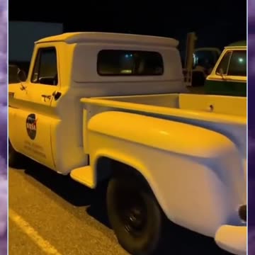 Nasa has a parking lot full of old school cars