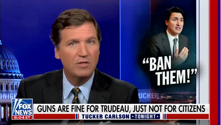 Tucker Carlson Calls Out Canada For Banning Guns And Legalizing Fentanyl