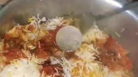 homemade biryani Short Video rice