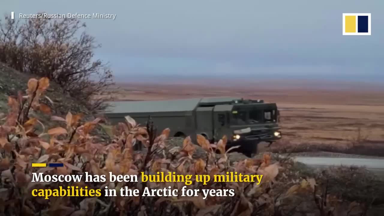 Russian military drills fire missiles in Arctic sea near Alaska