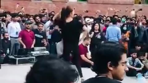 University Dancing girl