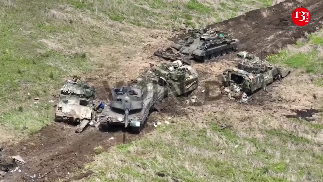 Putin: Western tanks burn more fiercely than Soviet ones