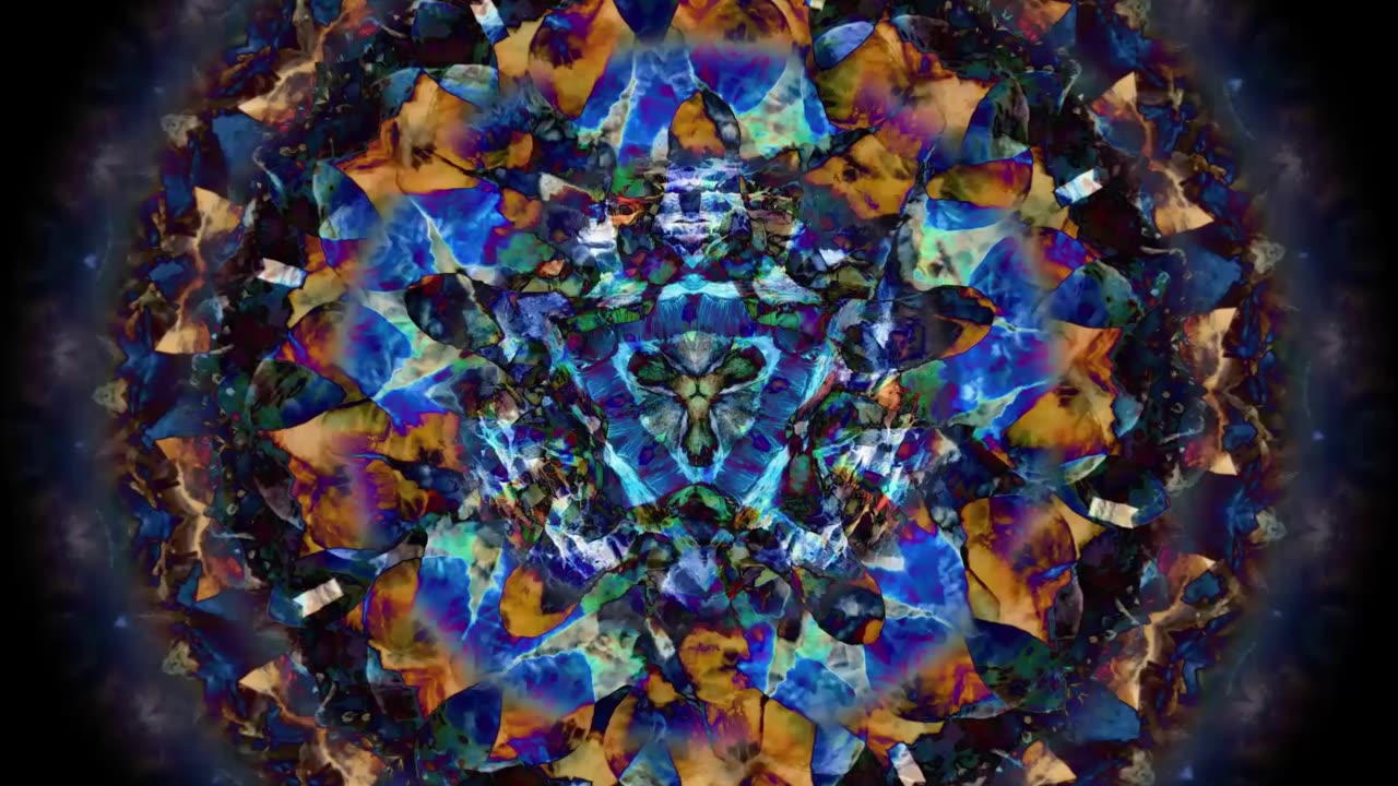 21 minute Mandala film condensed to 15 seconds