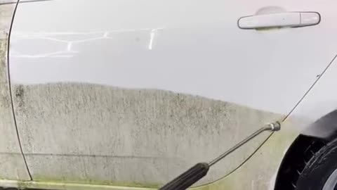 Satisfying Moldy Car Pressure Washing!