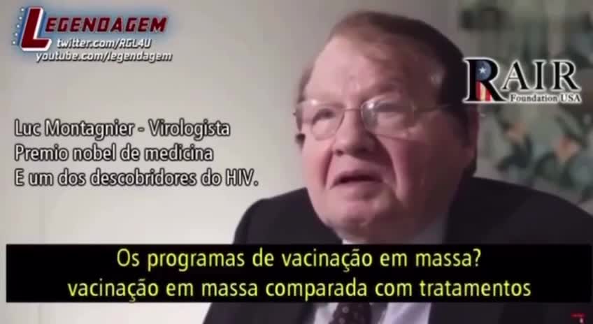 Cientista Luc Montainer Fala Sobre Os Perigos das Vacinas MRNA Covid