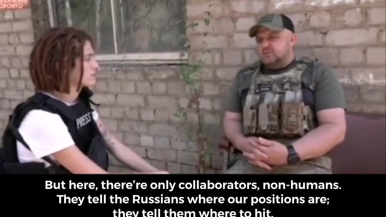 Ukrainian Soldier Gives His Opinion About Donbass Residents - Ukraine War Combat Footage 2022