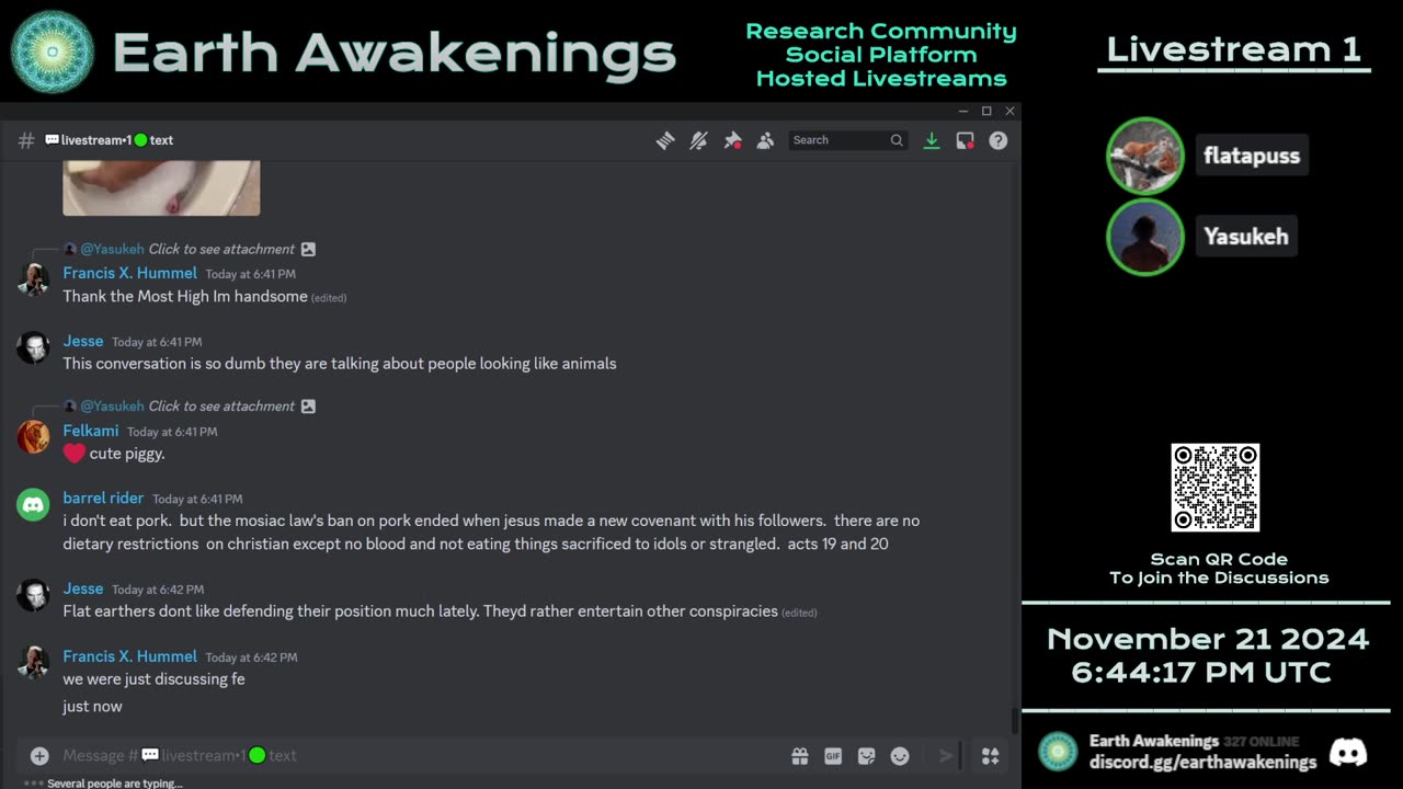 Earth Awakenings - Livestream 1 - #2003