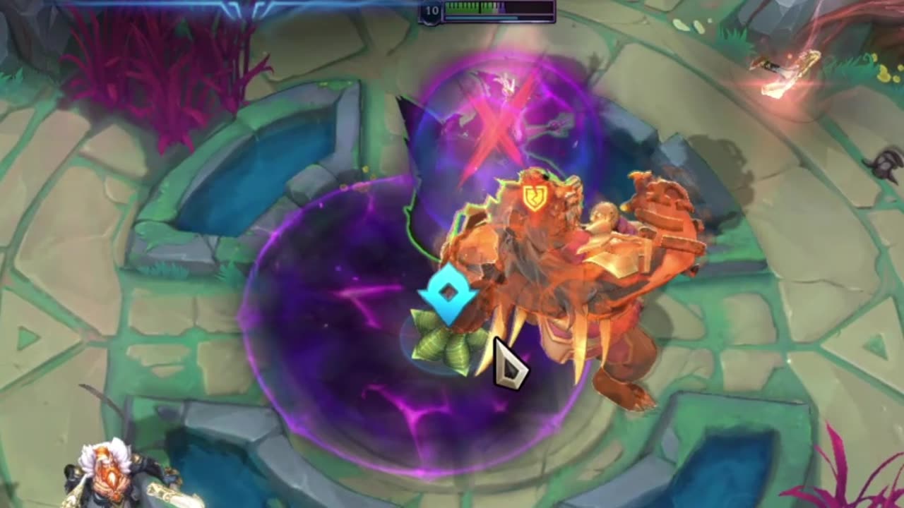 Morganna Slick Double in Arena 2v2v2v2 1v8