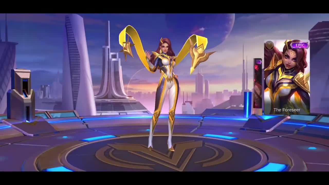 ESMERALDA THE FORESEER - SUPER HERO SQUAD SKIN _ MOBILE LEGENDS